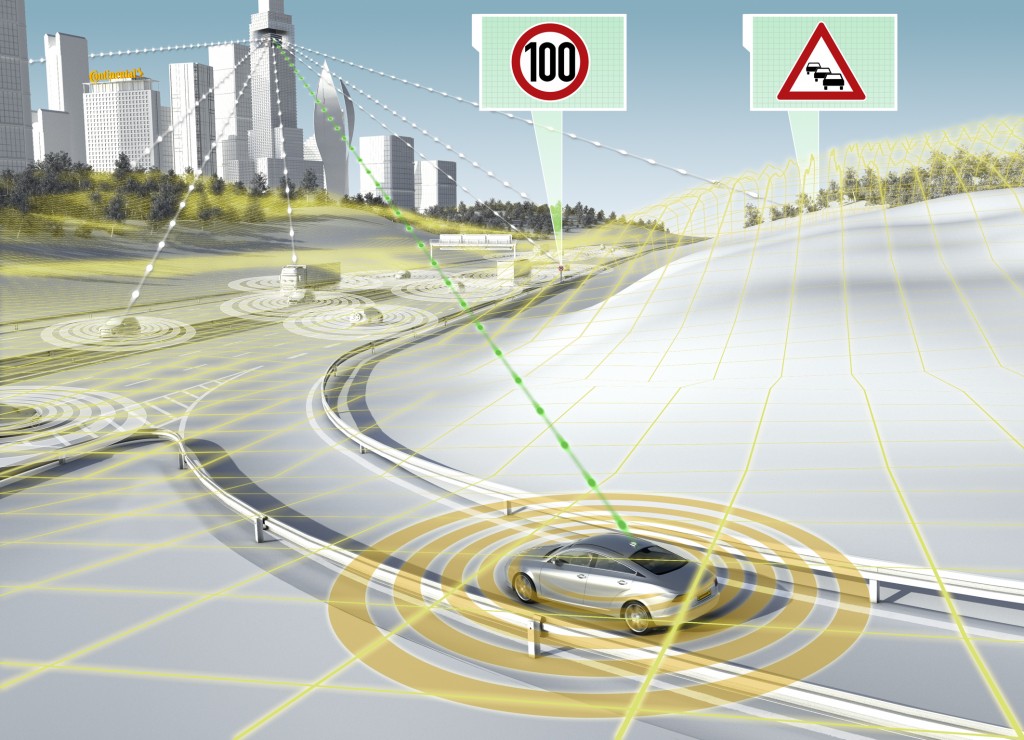 eHorizon control de velocidad de Continental