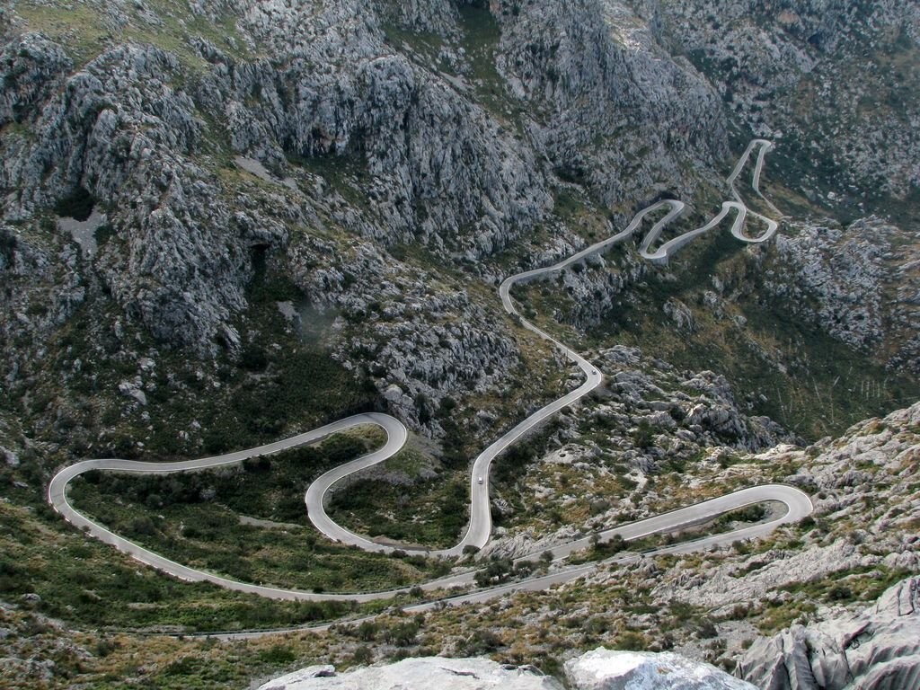 carretera espanola sa calobra mallorca